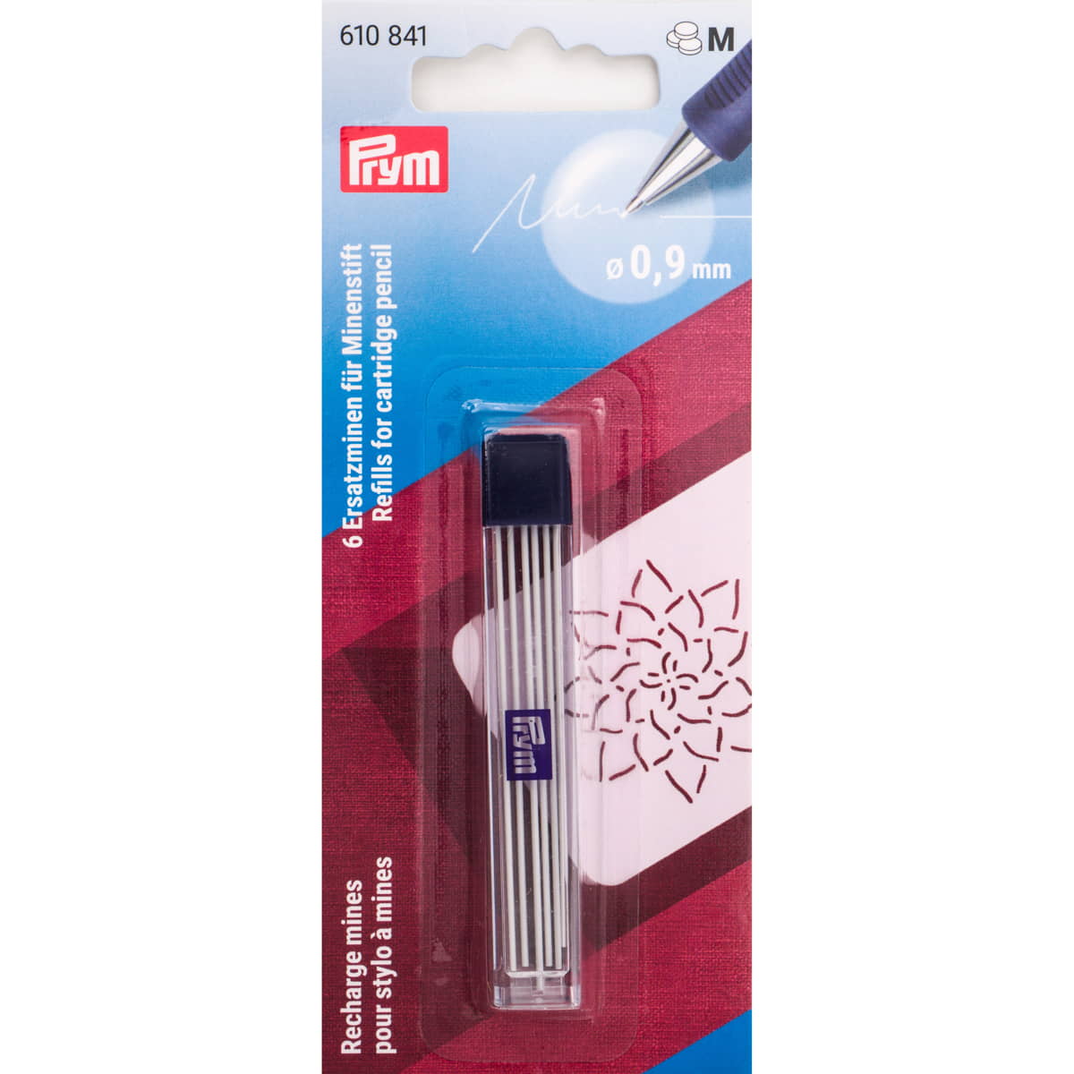 Hervulling vulpotlood | wit | Prym 610841 Krijt PRYM610841 4002276108417