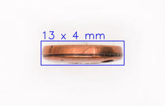 Jeans Knoop 'Original' - 13 mm Koperkleur Knopen KNP00224