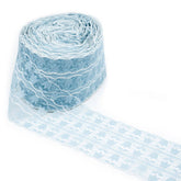Kant 10cm breed baby blauw Kant KANT - 10CM - LICHTBLAUW - 80M - ROL 80 meter rol