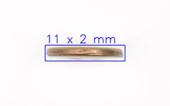 Klassieke Bronzen Metalen Knoop - 11 mm Knopen KNP00221