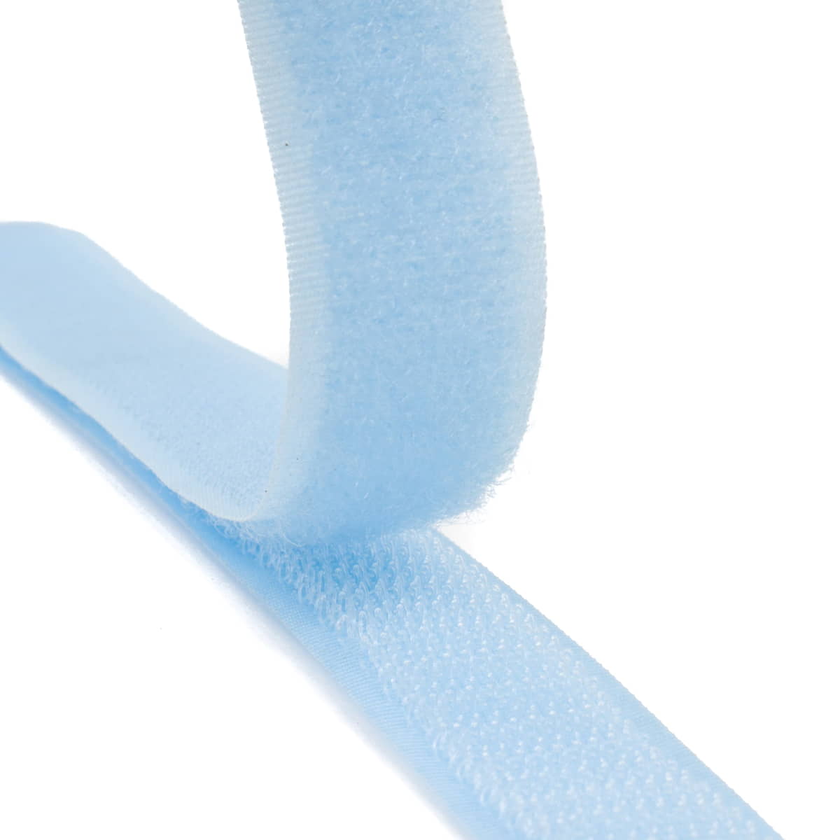 Klittenband | Licht Blauw | 20mm | per meter Klittenband KLITTENBAND - 20MM - L - BLAUW - PM