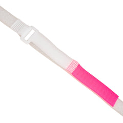 Klittenband met gesp | binder | wit | 10 stuks Klittenband KLTB - STRAP - WIT - 40 40 cm