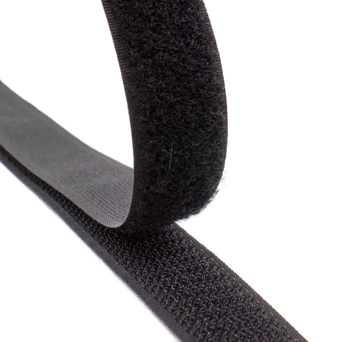 Klittenband | Zwart | 20mm | per meter Klittenband KLITTENBAND - 20MM - ZWART - PM