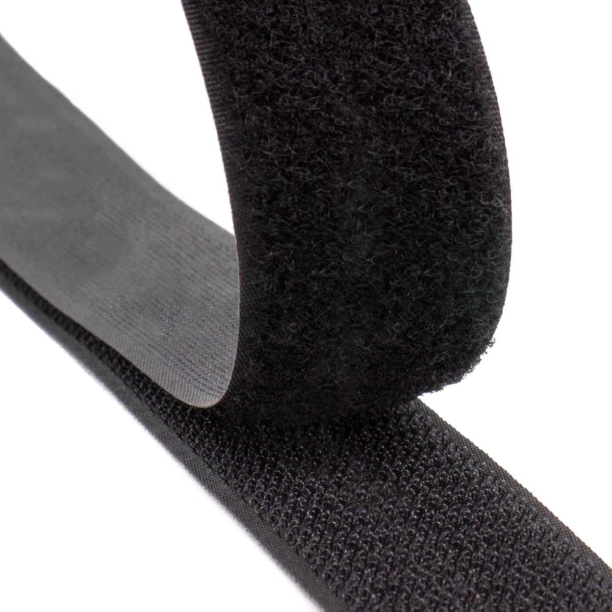 Klittenband | Zwart | 50 mm | per meter | Haak en Lus Klittenband KLITTENBAND - 50MM - ZWART - PM