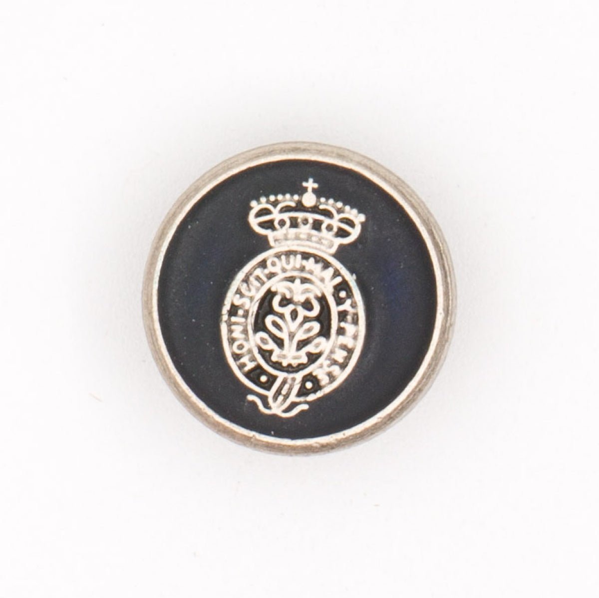 Koninklijke Metalen Knoop met Kroonmotief 15x15 mm Knopen KNP00137