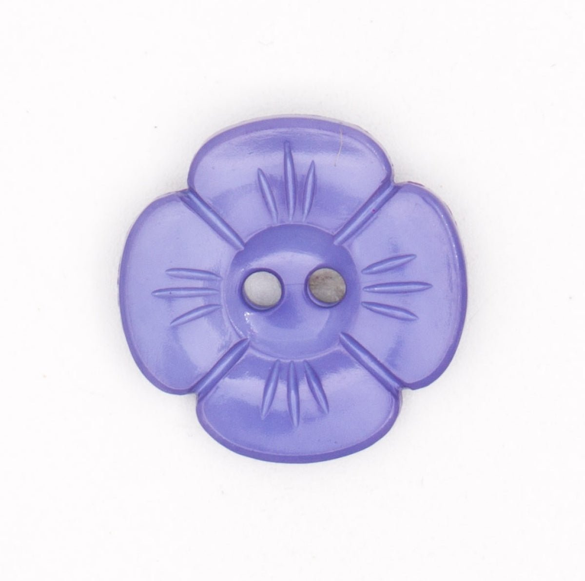 Lavendel Paarse Bloemvormige Knoop, Diameter 20mm Knopen KNP00116