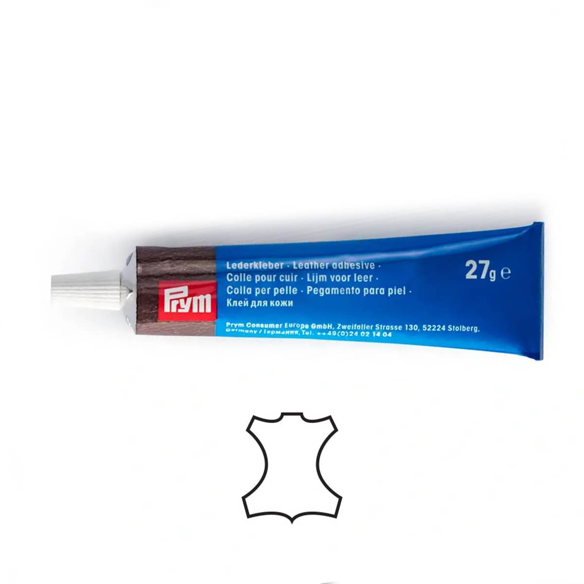 Lijm voor leer - Prym 968010 - 27 gram Lijm PRYM - 968010 4049909680100