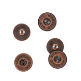 Magneet knopen | brons 18 mm | Pronty 3 stuks Knopen MAGNEETKNPN - PRONTY - BRONS 8714772063867