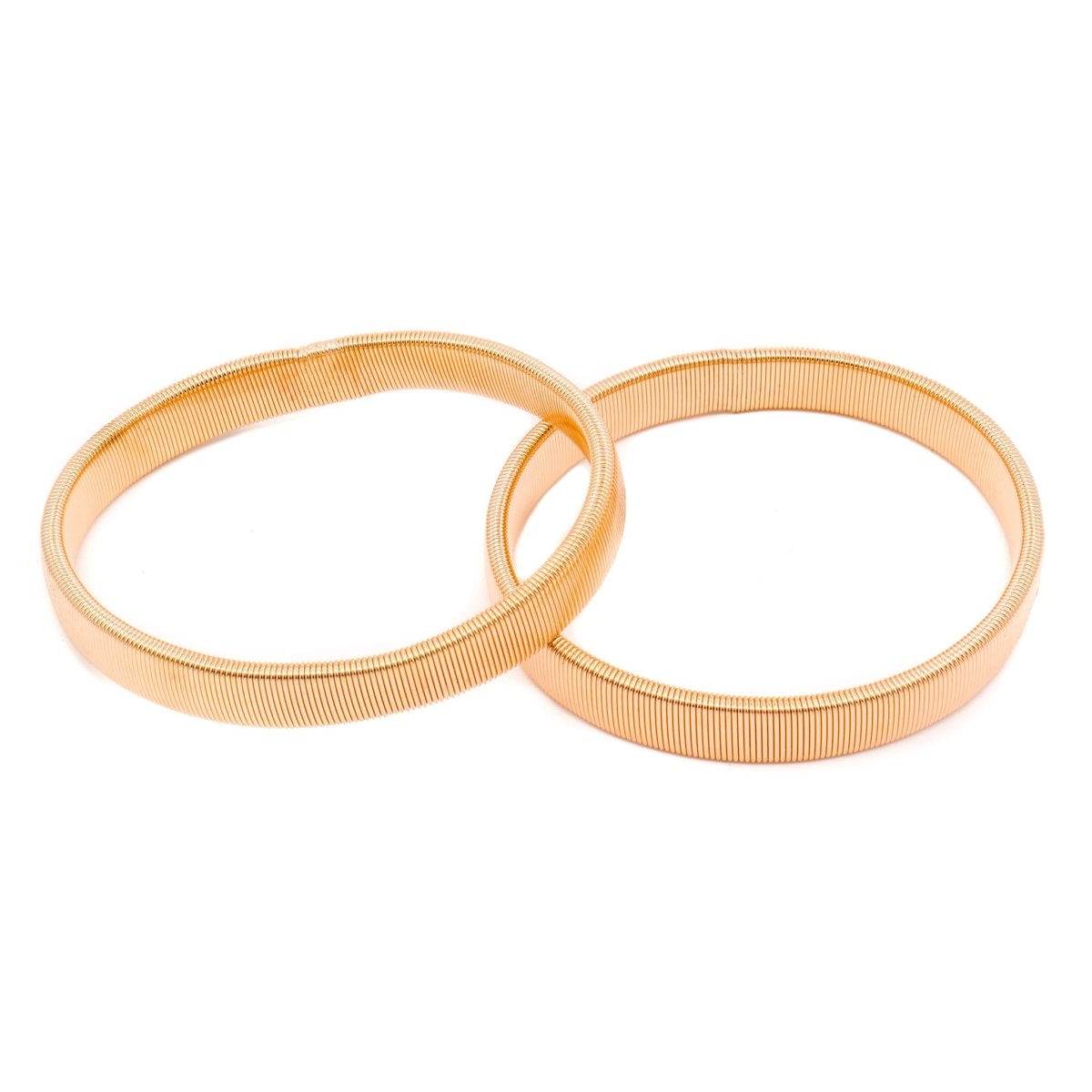 Mouwophouders rosé goud diameter 7cm per paar Mouwophouders MOP00004 8719874853941 - Fourniturenkraam.nl