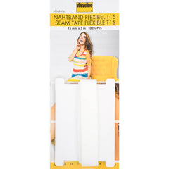 Naadband Flexibel T15 - Wit - Vlieseline Naadband VLIESELINE - NAADBAND - FLEX - T15 - WIT 4008983113867