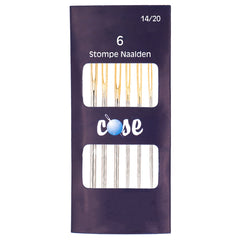 Naalden zonder punt | Cose | 6 stuks | nr. 14/20 Hand Naalden COSE - 102125.142 1021251420000