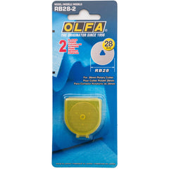 Olfa RB28 - 2 reserve rolmes | 28 mm | 2 stuks Rolmes OLFA - RB28 - 2 091511500417
