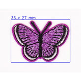 Paarse Vlinder Strijkapplicatie Applicatie HKM30568 - 1SB