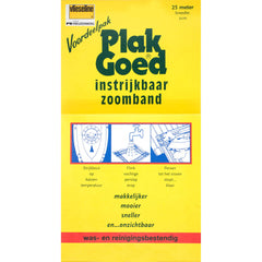 Plakgoed strijkbaar zoomband | voor licht textiel | 2cm - 25m Zoomband PLAKGOED - 2CM - 25M 8714715100024