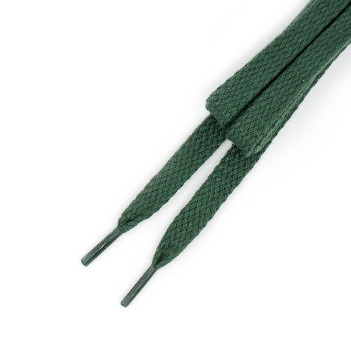 Platte veters 6 mm | katoen | 120 cm | groen Veters VPLAT6 - 120CM - GROEN