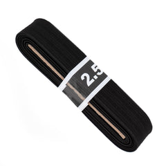 Pyjama Taille elastiek 2 cm zwart bosje 2,5 meter Elastiek PYJAMA - ELASTIEK - 20MM - ZWART - 2,5M