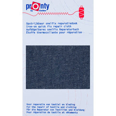 Reparatiedoek donker jeans - snelfix opstrijkbaar Pronty Repraratiedoek REPARATIEDOEK - JEANS - SNELFIX - PRONTY