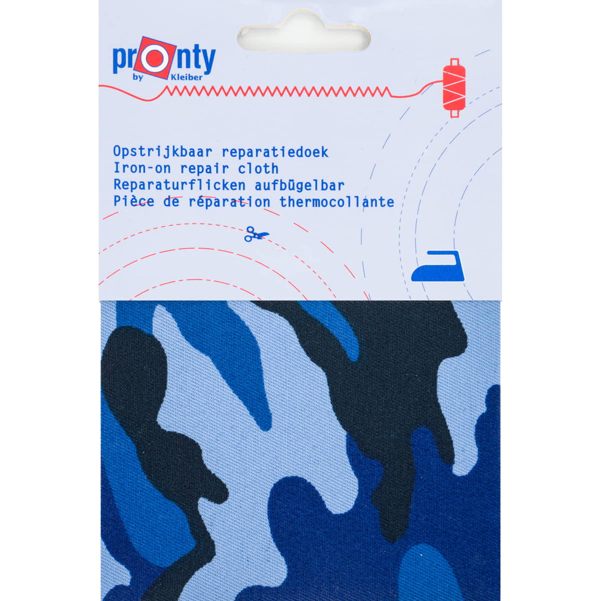 Reparatiedoek opstrijkbaar camouflage Marine Repraratiedoek RPD - MARINE 8714772171920