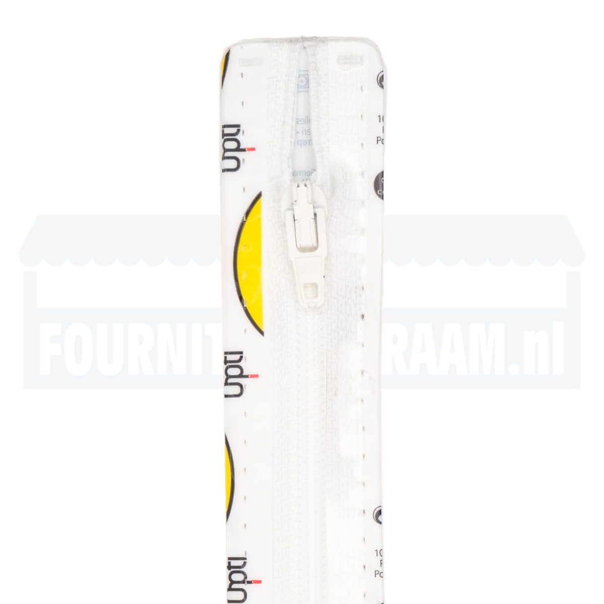 Rits 10 cm | Opti S40 spiraal | 089 gebroken wit Rits OPTI - 4801 - S40 - 10 - 089 - GEBROKEN WIT