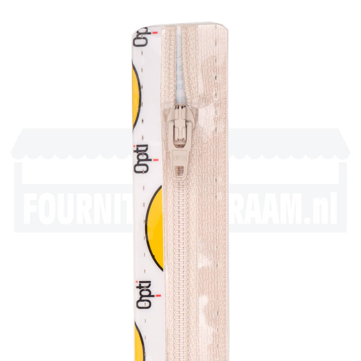 Rits 12 cm | Opti S40 spiraal | 849 beige Rits OPTI - 4801 - S40 - 12 - 849 - BEIGE