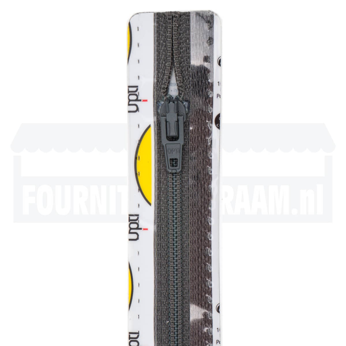 Rits 15 cm | Opti S40 spiraal | 001 antraciet Rits OPTI - 4801 - S40 - 15 - 001 - ANTRACIET