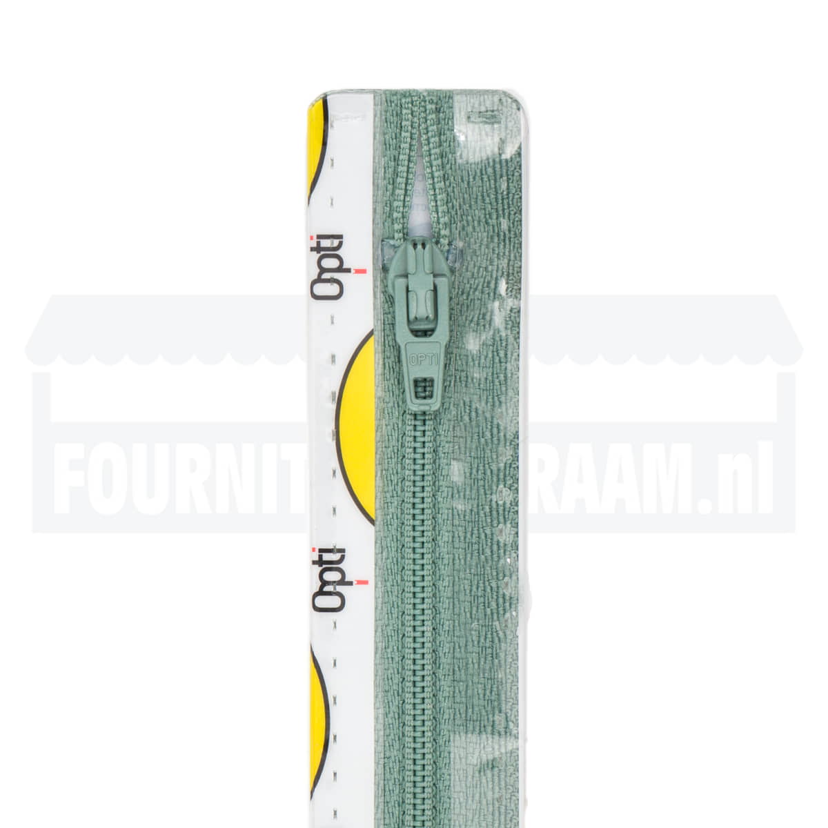 Rits 15 cm | Opti S40 spiraal | 5502 oud groen Rits OPTI - 4801 - S40 - 15 - 5502 - OUD GROEN