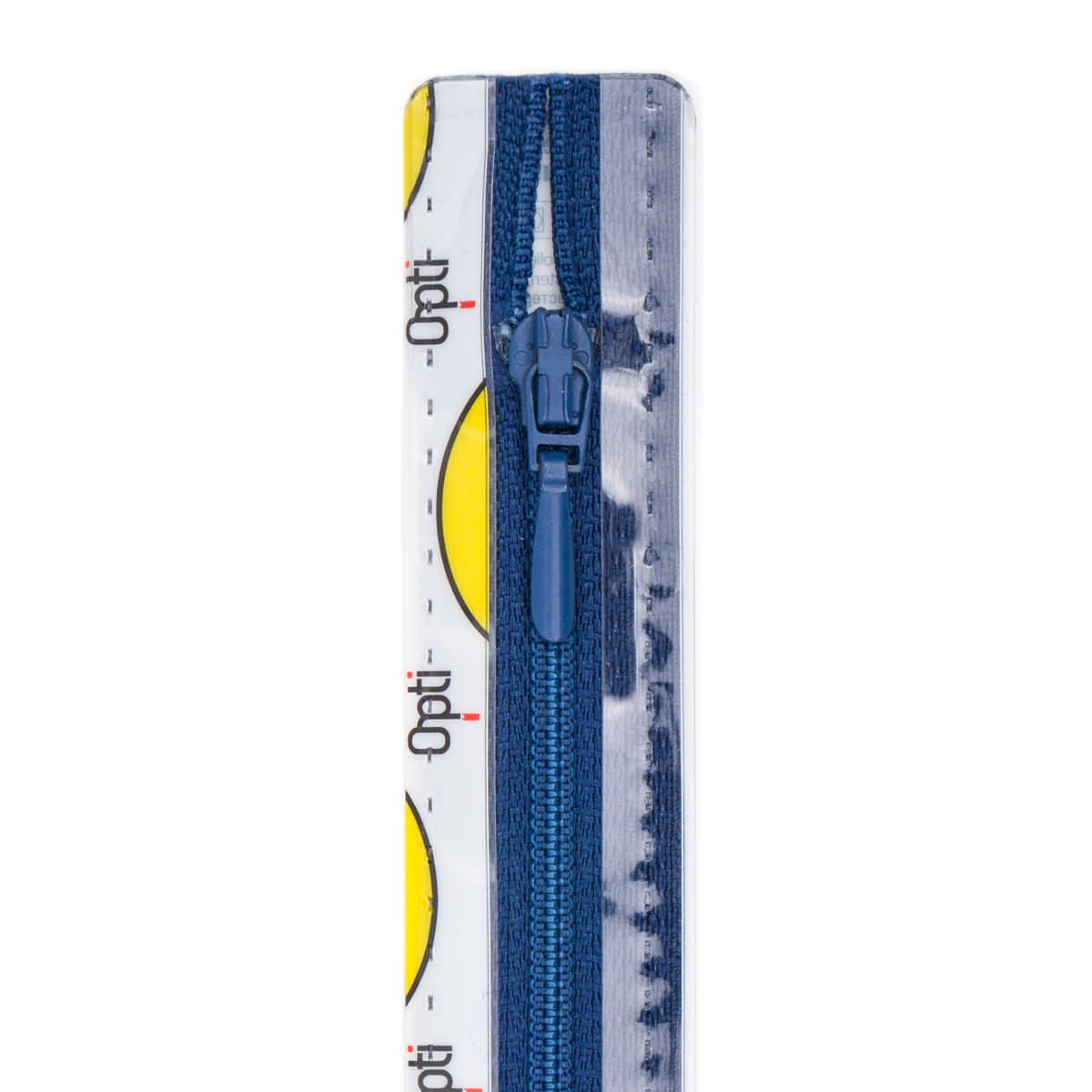 Rits 18 cm | Opti S40 spiraal | druppeltrekker | 223 blauw Rits OPTI - 4800 - S40 - 18 - 223 - BLAUW