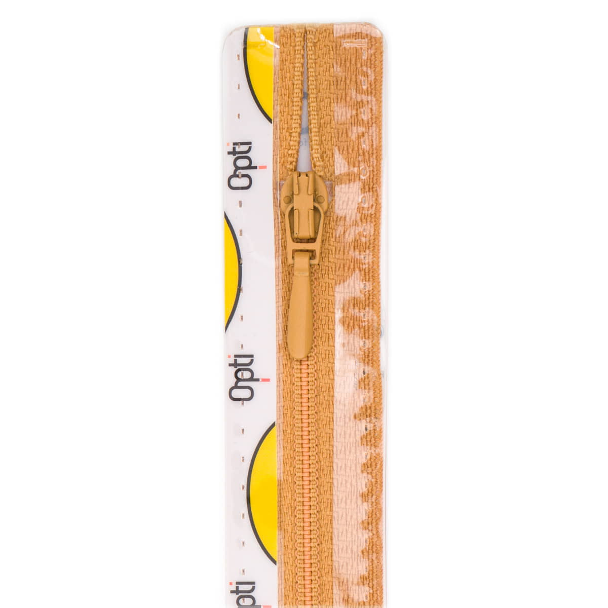 Rits 18 cm | Opti S40 spiraal | druppeltrekker | 653 oker Rits OPTI - 4800 - S40 - 18 - 653 - OKER