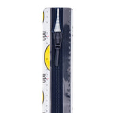 Rits 25 cm | Opti S40 spiraal | druppeltrekker | 210 donkerblauw Rits OPTI - 4800 - S40 - 25 - 210 - DONKERBLAUW