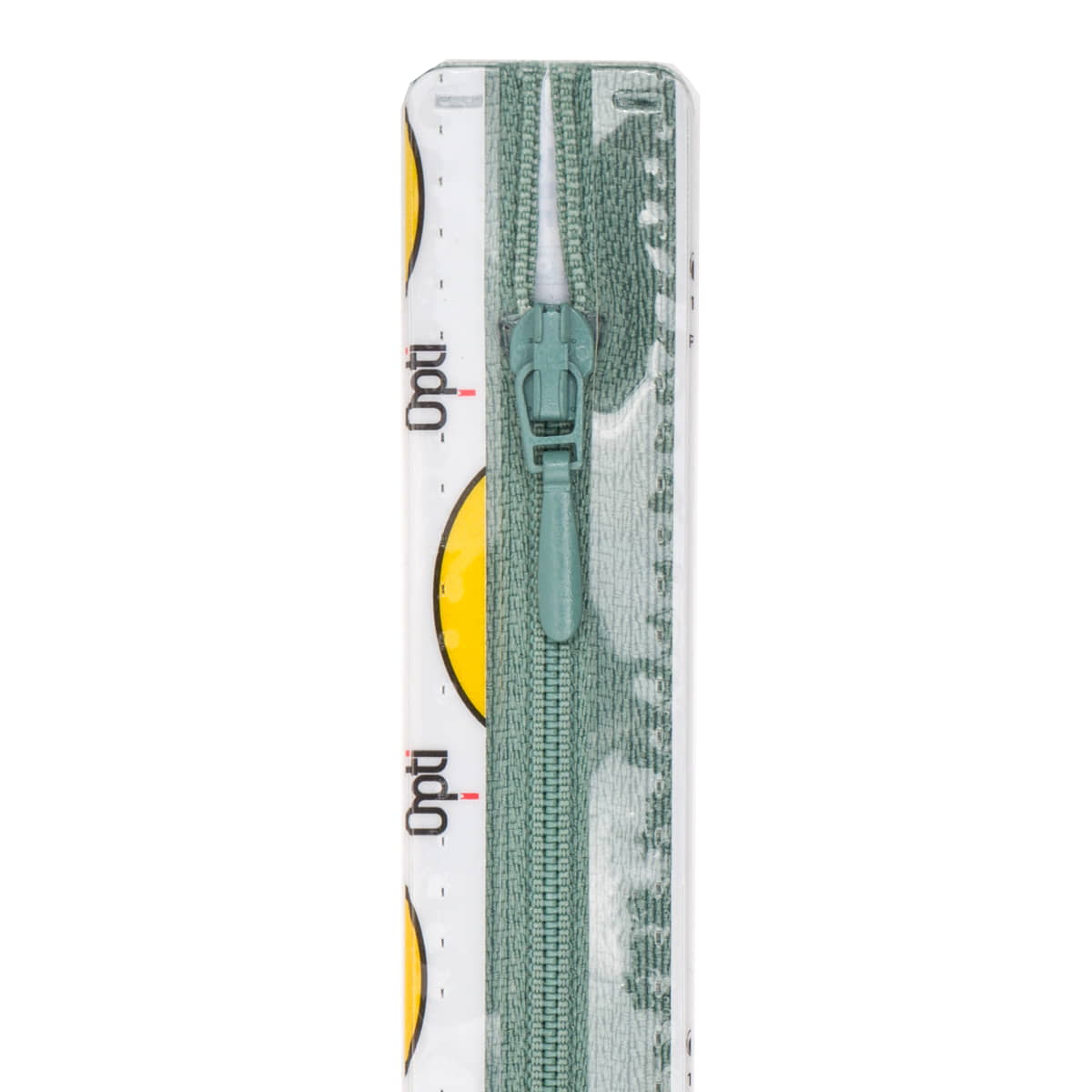 Rits 25 cm | Opti S40 spiraal | druppeltrekker | 5502 oud groen Rits OPTI - 4800 - S40 - 25 - 5502 - OUD GROEN
