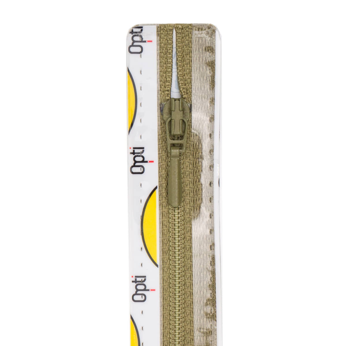 Rits 25 cm | Opti S40 spiraal | druppeltrekker | 575 pistachegroen Rits OPTI - 4800 - S40 - 25 - 575 - PISTACHEGROEN