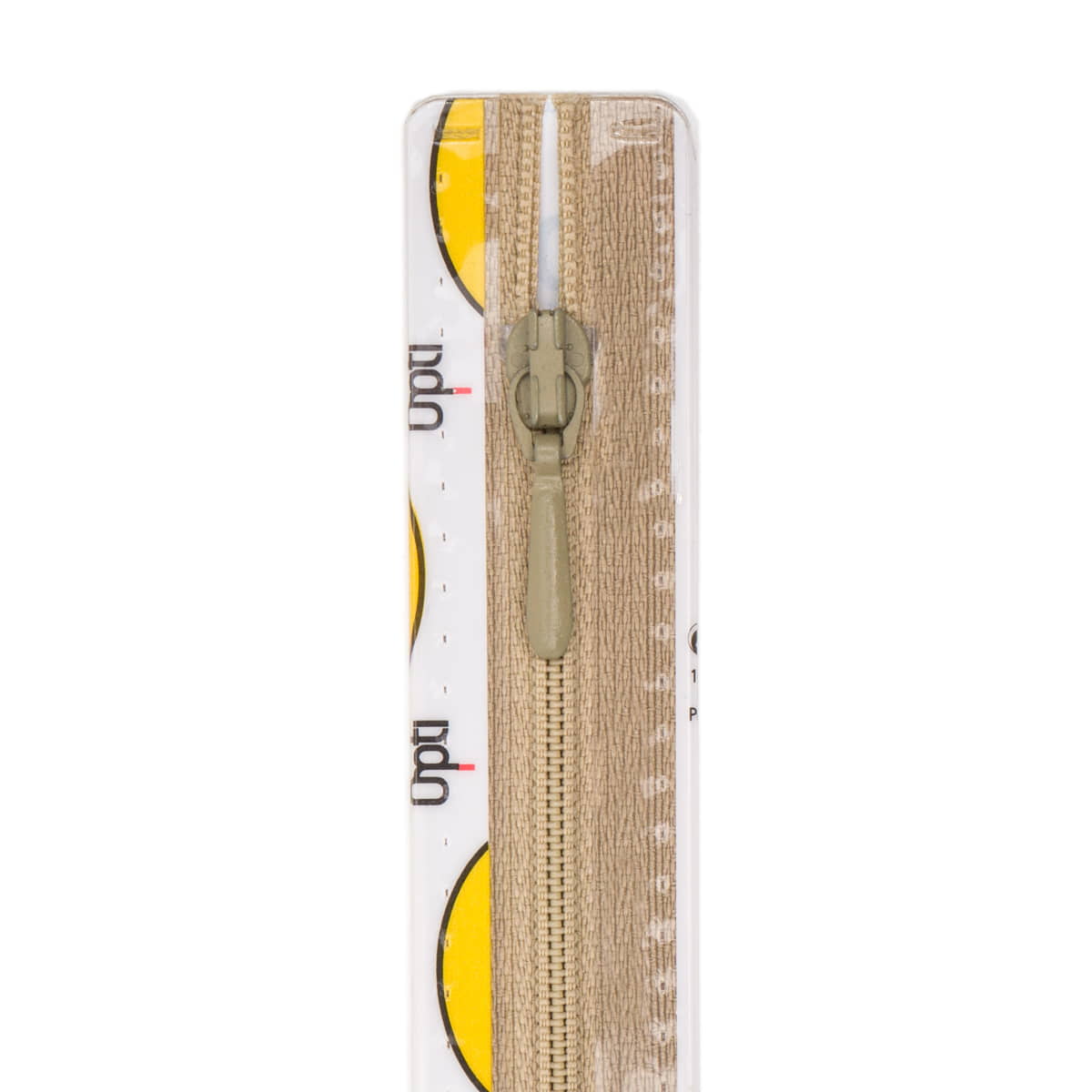 Rits 25 cm | Opti S40 spiraal | druppeltrekker | 837 pistache Rits OPTI - 4800 - S40 - 25 - 837 - PISTACHE