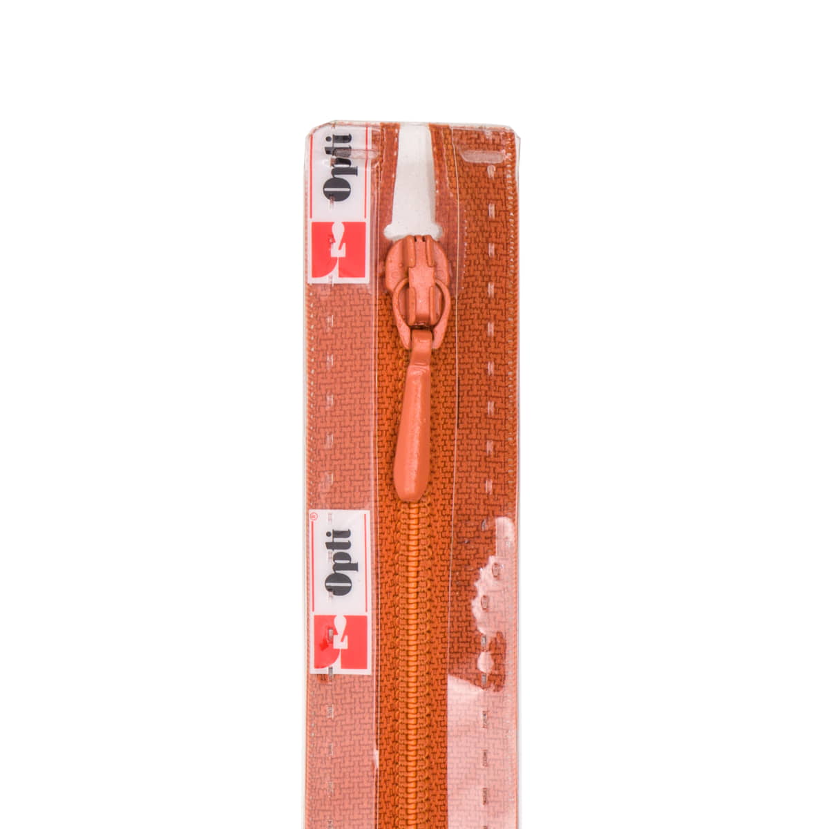 Rits 30 cm | Opti S40 spiraal | druppeltrekker | 5788 brique Rits OPTI - 4800 - S40 - 30 - 5788 - BRIQUE