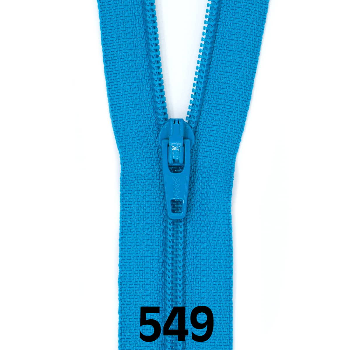 Rits 30 cm | YKK spiraal 3 | 549 turquoise Rits RITS - YKK - 3 - 30CM - 549 - TURQUOISE