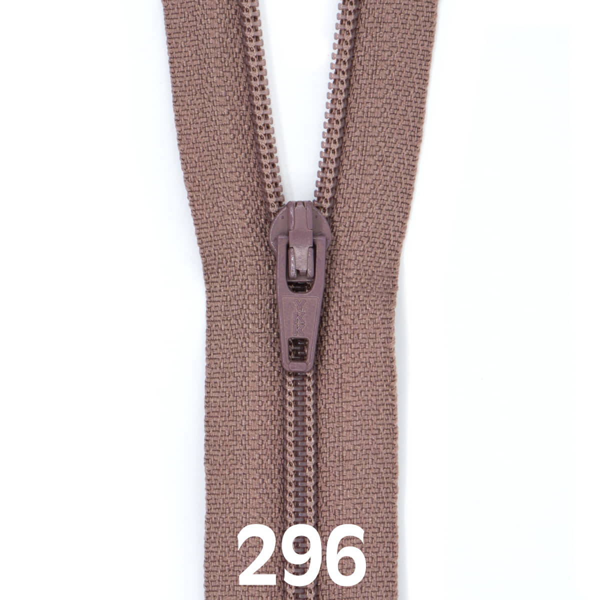 Rits 50 cm | YKK spiraal 3 | 296 heide Rits RITS - YKK - 3 - 50CM - 296 - HEIDE