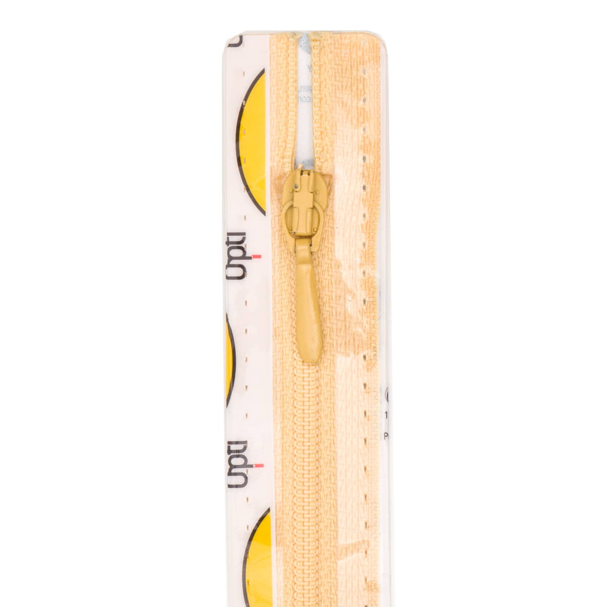 Rits 60 cm | Opti S40 spiraal | druppeltrekker | 898 zacht geel Rits OPTI - 4800 - S40 - 60 - 898 - ZACHT GEEL