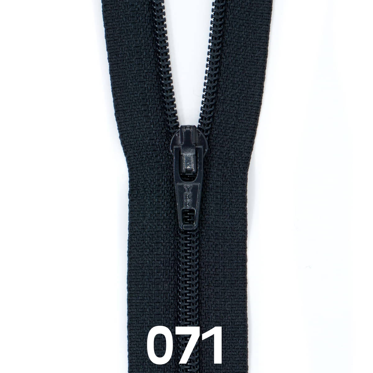 Rits 60 cm | YKK spiraal 3 | 071 extra donker blauw Rits RITS - YKK - 3 - 60CM - 071 - EXTRA DONKER BLAUW