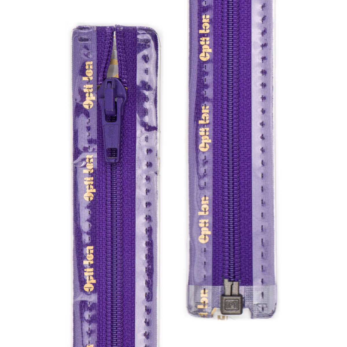 Rits deelbaar | Opti | spiraal S60 | 55 cm | 183 paars Deelbare Rits OPTI - D - S60 - 55 CM - 183 - PAARS