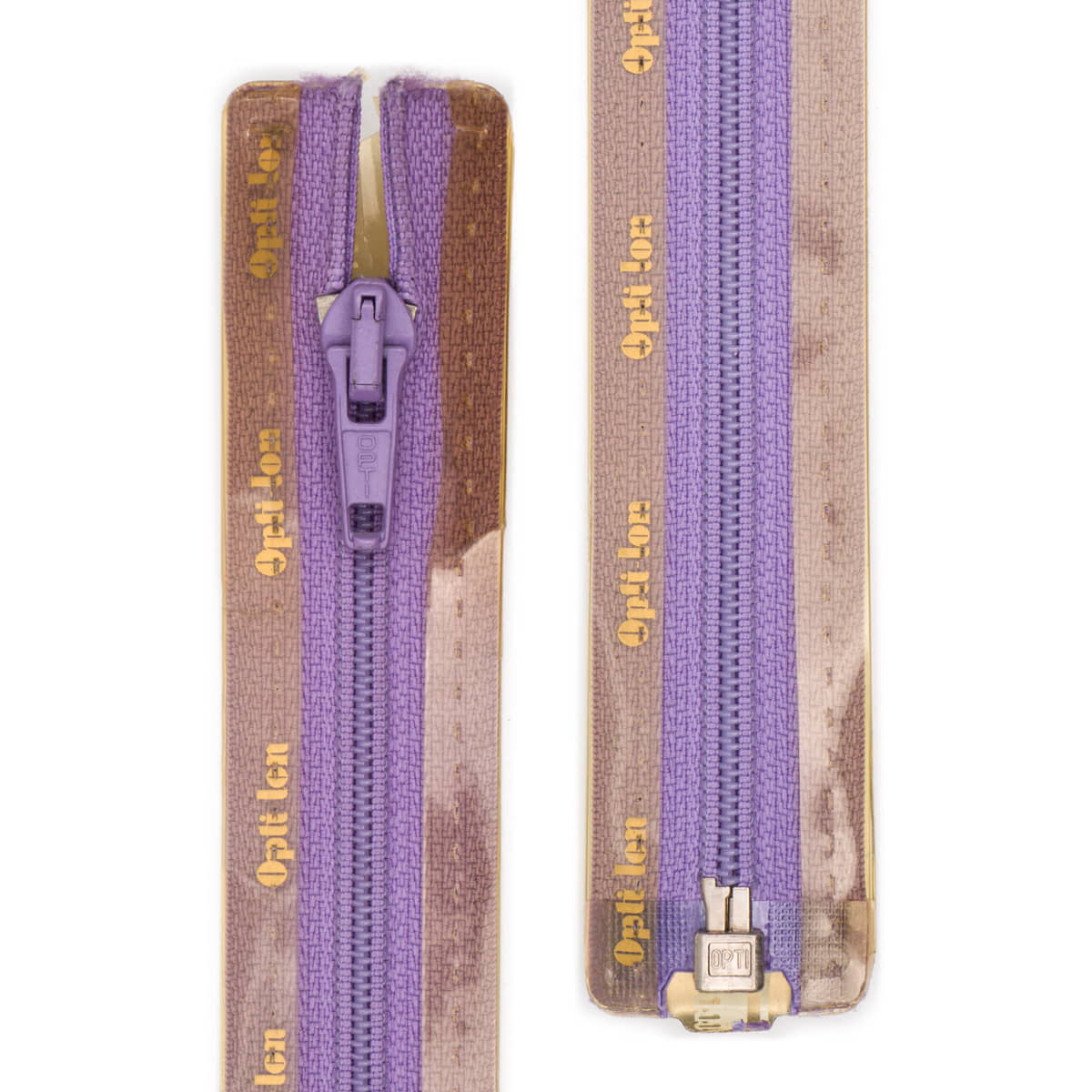 Rits deelbaar | Opti | spiraal S60 | 55 cm | 187 lila Deelbare Rits OPTI - D - S60 - 55 CM - 187 - LILA