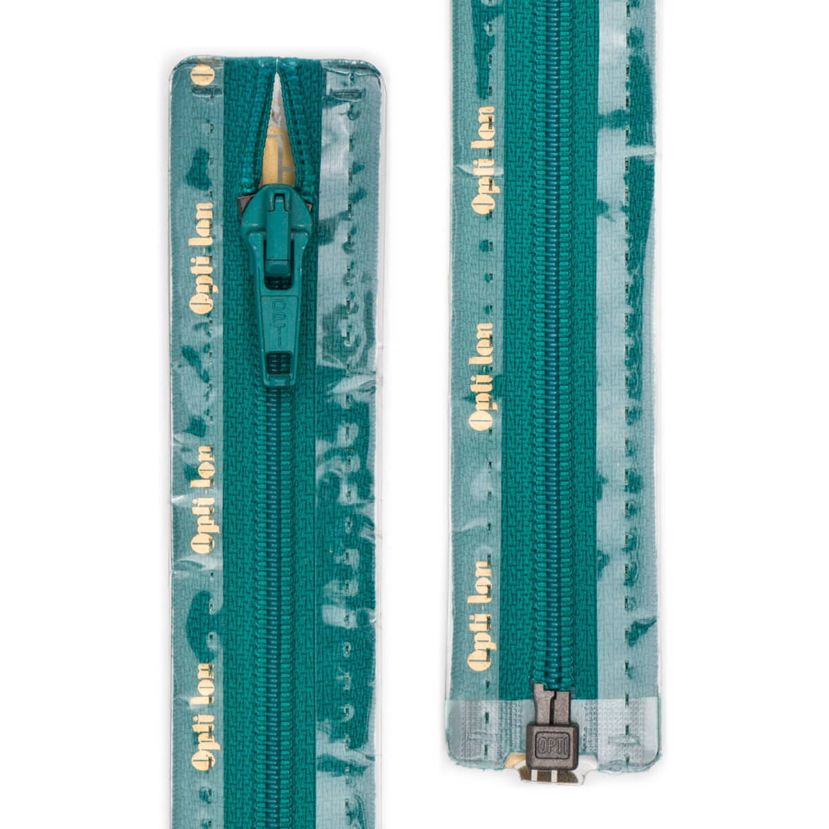 Rits deelbaar | Opti | spiraal S60 | 55 cm | 375 zeegroen Deelbare Rits OPTI - D - S60 - 55 CM - 375 - ZEEGROEN