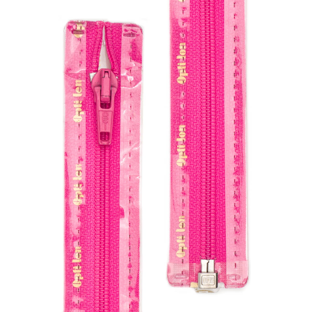 Rits deelbaar | Opti | spiraal S60 | 65 cm | 786 fuchsia Deelbare Rits OPTI - D - S60 - 65 CM - 786 - FUCHSIA