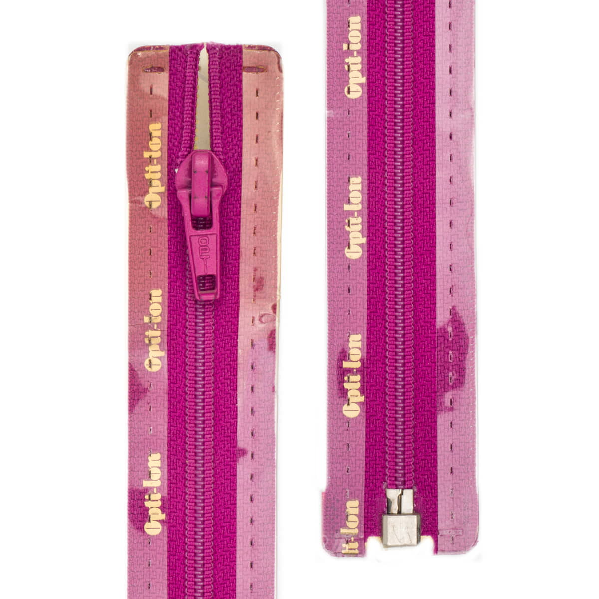 Rits deelbaar | Opti | spiraal S60 | 65 cm | 793 donker fuchsia Deelbare Rits OPTI - D - S60 - 65 CM - 793 - DONKER FUCHSIA