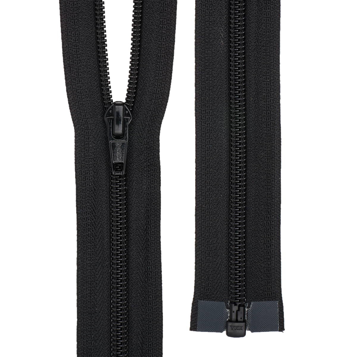 Rits deelbaar | YKK | spiraal 5 | 35 cm | 580 zwart Deelbare Rits YKK - D - #5 - 35 CM - 580 - ZWART