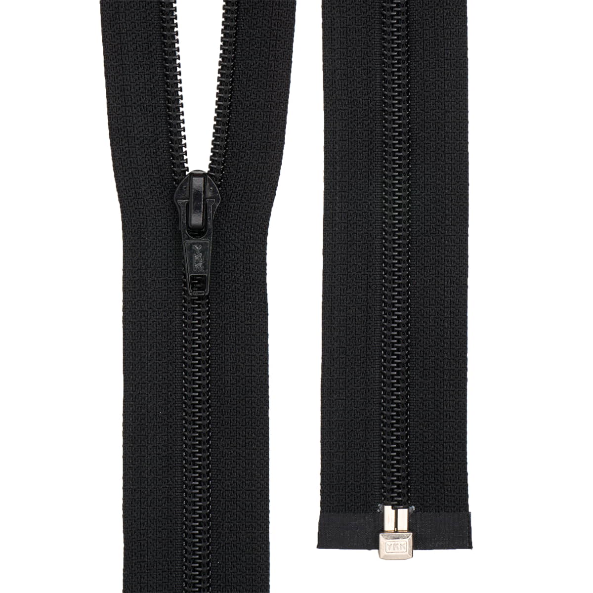 Rits deelbaar | YKK | spiraal 5 | 47 cm | 580 zwart Deelbare Rits YKK - D - #5 - 47 - CM - 580 - ZWART