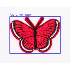 Rode Vlinder Strijkapplicatie Applicatie HKM45594 - 1SB