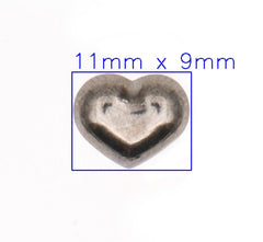 Romantische Grijze Hartvormige Knoop Knopen KNP00032