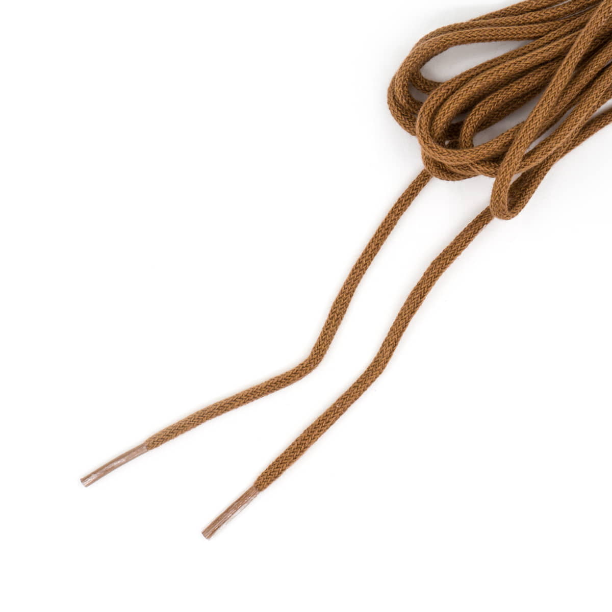 Ronde veters 2 mm | katoen | 120 cm | lichtbruin Veters VROND2 - 120CM - LICHTBRUIN