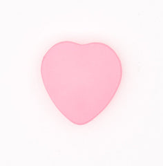 Roze Hartvormige Knoop 13x14mm Knopen KNP00019