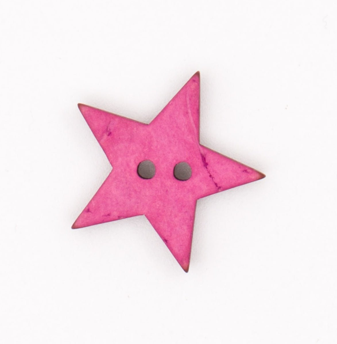 Roze Stervormige Knoop 18x20mm Knopen KNP00011