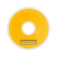 Satijn Lint Geel 38 mm - Aanbieding rol 25 meter Satijn Lint SL - 38MM - 220 - GEEL - ROL - 25M